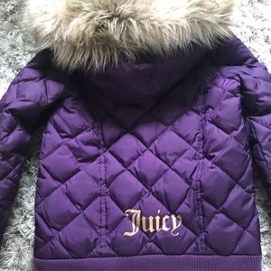 Gorgeous Juicy Couture quilted jacket!